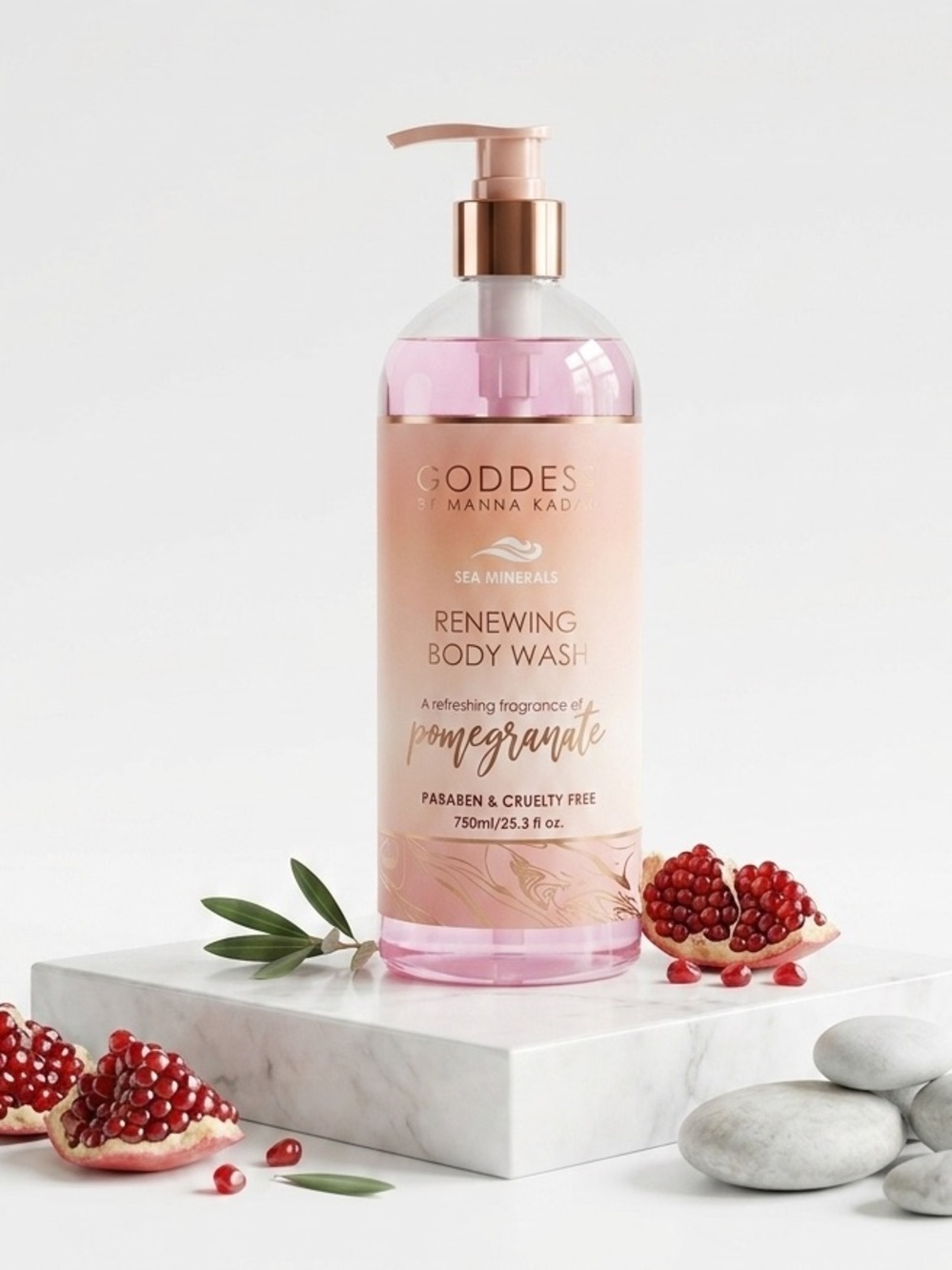 Goddess Pink Pomegranate Renewing Body Wash